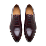 Noam, Cap-toe Oxford - Burgundy Hatch-grain | Classics Collection