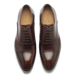 Romero, Cap-toe Oxford - Chestnut Museum Calf | Contemporary Classis