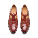 Gurkha, Closed-Toe Sandal - Chestnut | Rajputana Collection