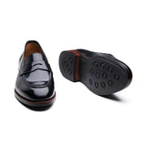 Aurus, Penny Loafer - Black Shell Cordovan (London Edition) | Cordovan Series
