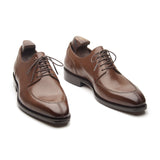 Ingrid, Split Toe Blucher Derby - Mid Brown | Hand Welted | Classics Collection