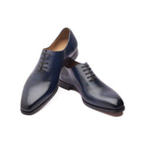 Romanoff, Whole-cut Oxford - Afterdark Blue | Patina Collection - BLKBRD SHOEMAKER
