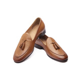 René, Tassel Loafer - Natural Tan | The Classics - BLKBRD SHOEMAKER