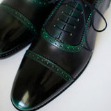 SYDNEY, CAP-TOE ADELAIDE OXFORD - Midnight Mamba | PATINA COLLECTION