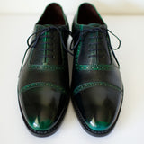 SYDNEY, CAP-TOE ADELAIDE OXFORD - Midnight Mamba | PATINA COLLECTION