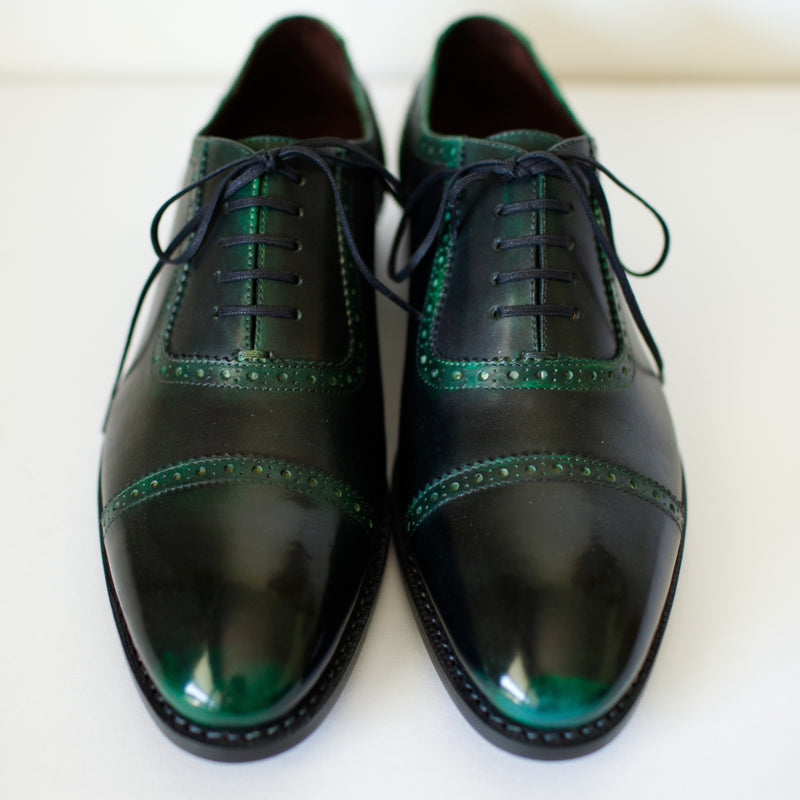 SYDNEY, CAP-TOE ADELAIDE OXFORD - Midnight Mamba | PATINA COLLECTION