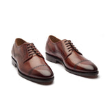 Stefano, Captoe Derby - London Tan | Hand Welted | Classics Collection