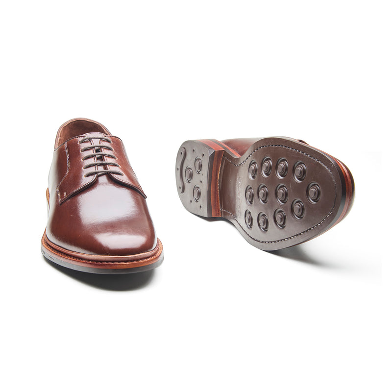 Luke, Blucher Derby - Brown Chromexcel | Summer Classics