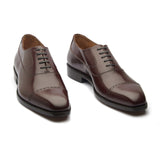 Richie, Quarter Brogue Balmoral - Rosewood Calf | Classics