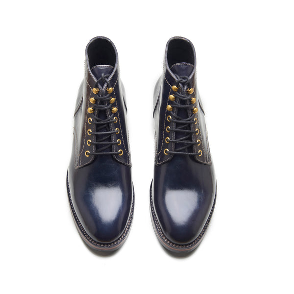 Rudiger, Service Boot - Navy Horserump | Service Boots