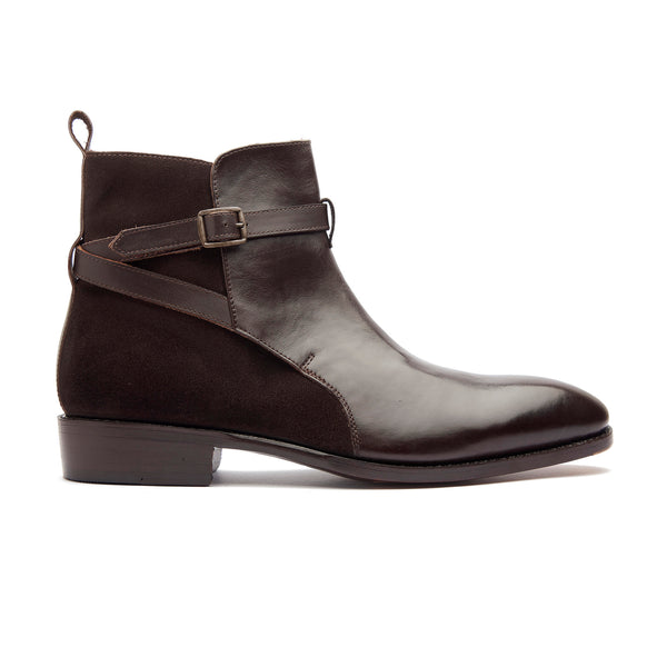 Umaid, Jodhpuri Boot - Espresso Calf & Suede | Contemporary Classics