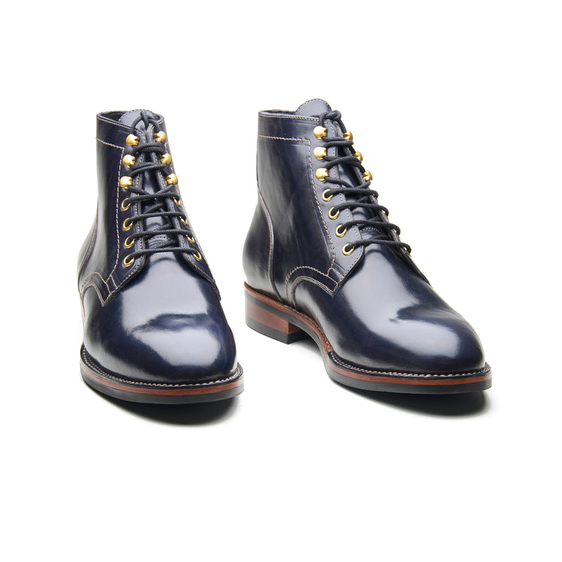 Rudiger, Service Boot - Navy Horserump | Service Boots