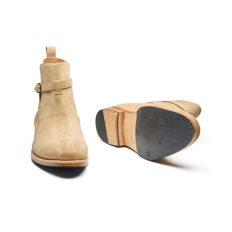 Umaid, Jodhpuri Boot - Castorino Cashew Suede | Summar Classics
