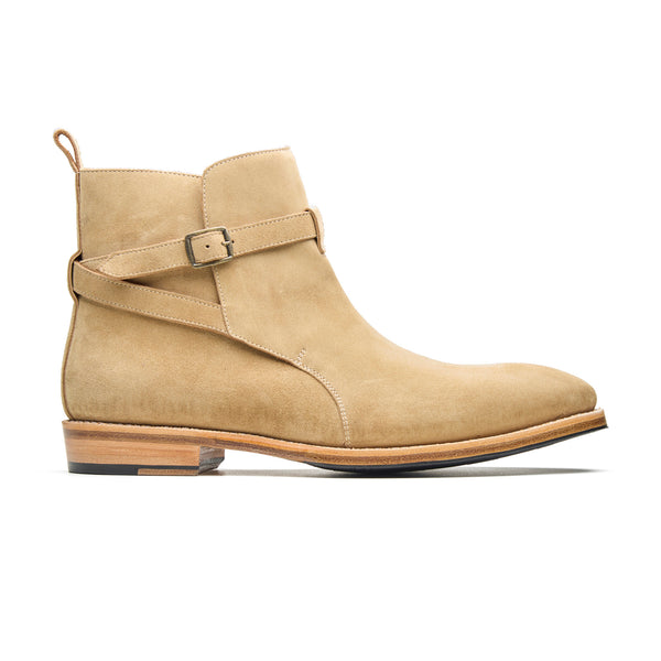 Umaid, Jodhpuri Boot - Castorino Cashew Suede | Summar Classics