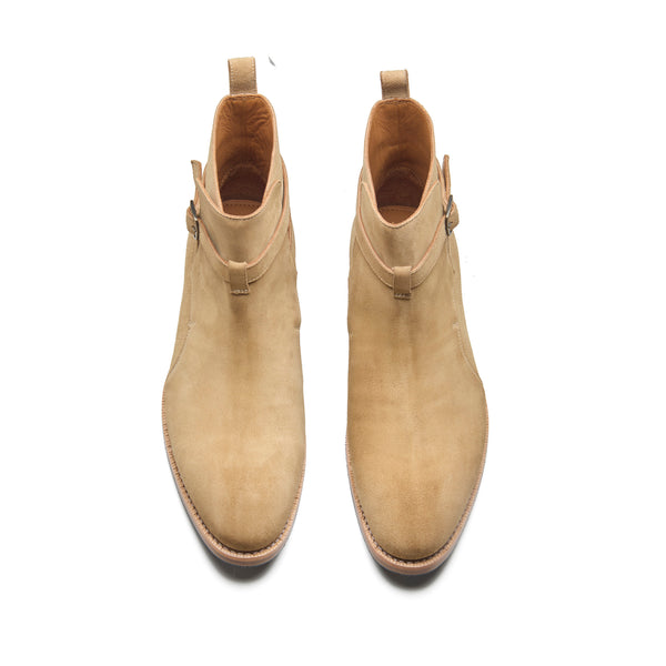 Umaid, Jodhpuri Boot - Castorino Cashew Suede | Summar Classics