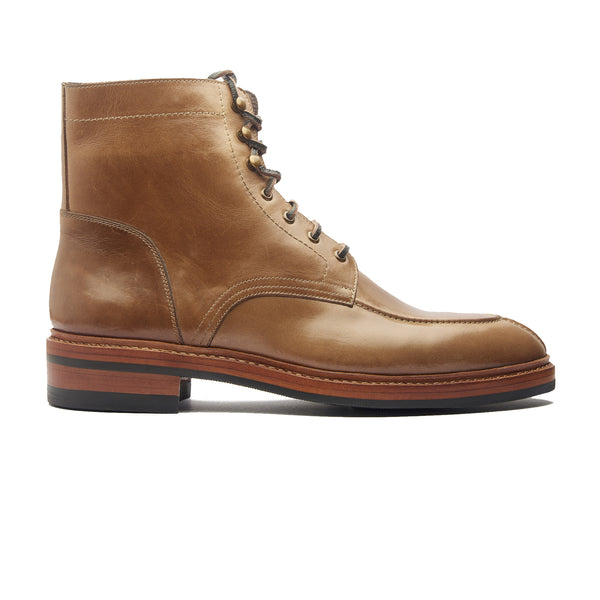 Fred, Norwegian Toe Boot - Natural Chromexcel | Hand Welted Boots 2.0