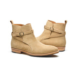 Umaid, Jodhpuri Boot - Castorino Cashew Suede | Summar Classics