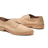 Luke, Blucher Derby- Beige Go Rain Suede | Summer Classics