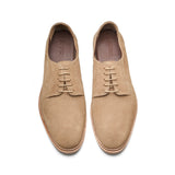 Luke, Blucher Derby- Beige Go Rain Suede | Summer Classics