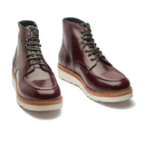 Dallas, Moctoe Boot - Burgundy Chromexcel | Hand Welted Boots 2.0