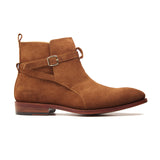 Umaid, Jodhpuri Boot - Tan Suede | Hand Welted | Smart Casuals
