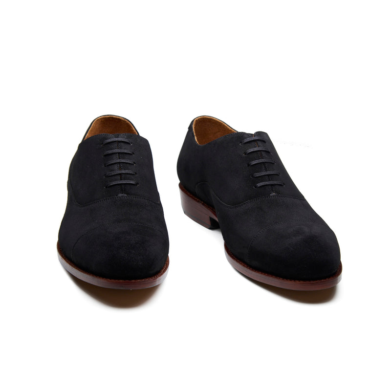 Noam, Cap-toe Oxford - Black Suede | Classics Collection