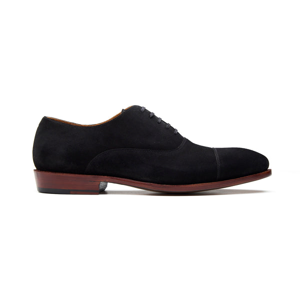 Noam, Cap-toe Oxford - Black Suede | Classics Collection