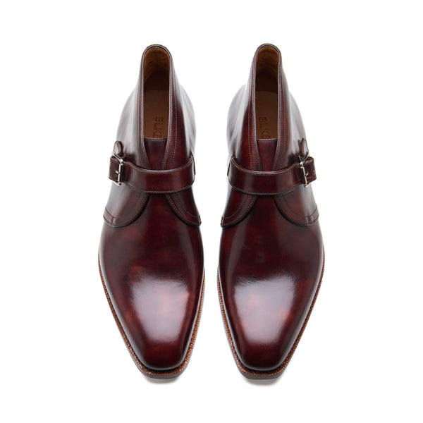 Veyron, Single Monk Chukka Boot - Chestnut Museum Calf | New Age