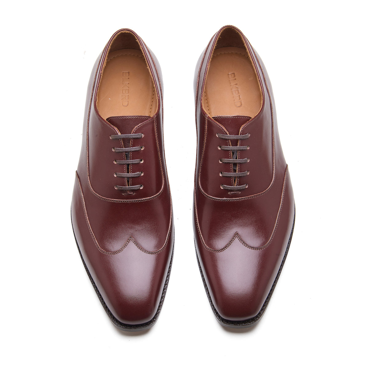 Jürgen-Z, Spiral Austerity Wingtip Oxford - Rosewood Brown Jürgen-Z, Spiral Austerity Wingtip Oxford - Rosewood Brown