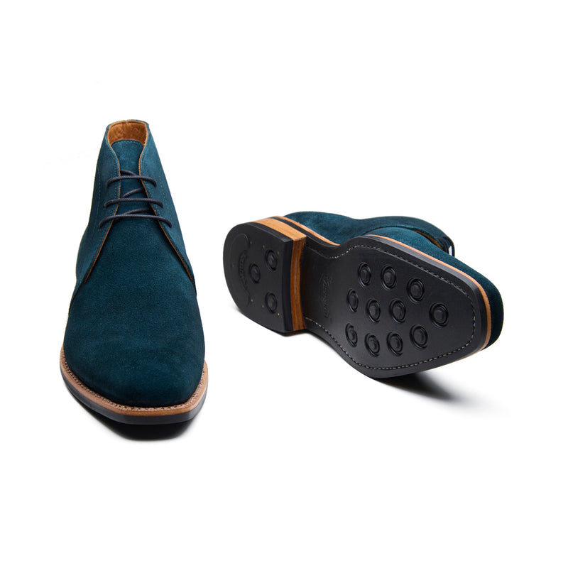 McClure, Chukka Boot - Petrol Go Rain Suede | Summer Classics