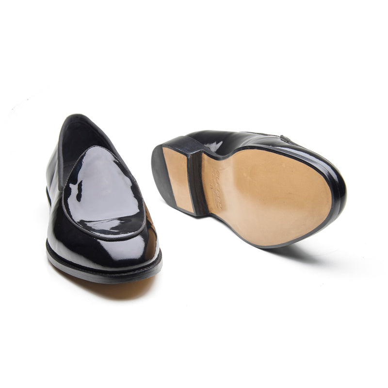 Jules, Belgian Loafer - Black Patent | Tuxedo Collection