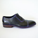 SYDNEY, CAP-TOE ADELAIDE OXFORD - Midnight Mulberry | PATINA COLLECTION