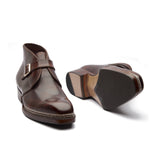 Veyron, Single Monk Chukka Boot - Chestnut Museum Calf | New Age