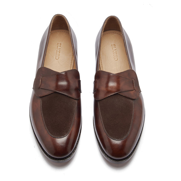 Romain-X, Butterfly Loafer - Chestnut Museum Calf | Contemporary Classics