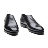 Wenzel, Medallion Oxford - Black | Hand Welted | Contemporary Classics