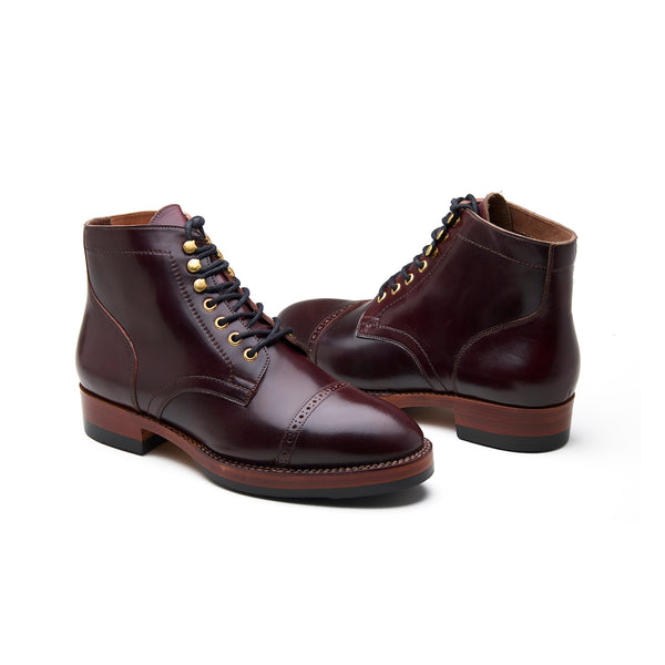 Luchador, Service Boot - Shell Cordovan Color#8 | Cordovan Series