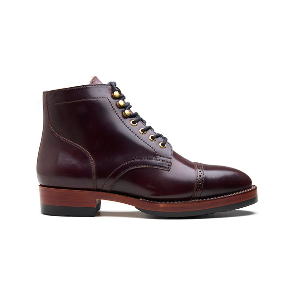 Luchador, Service Boot - Shell Cordovan Color#8 | Cordovan Series