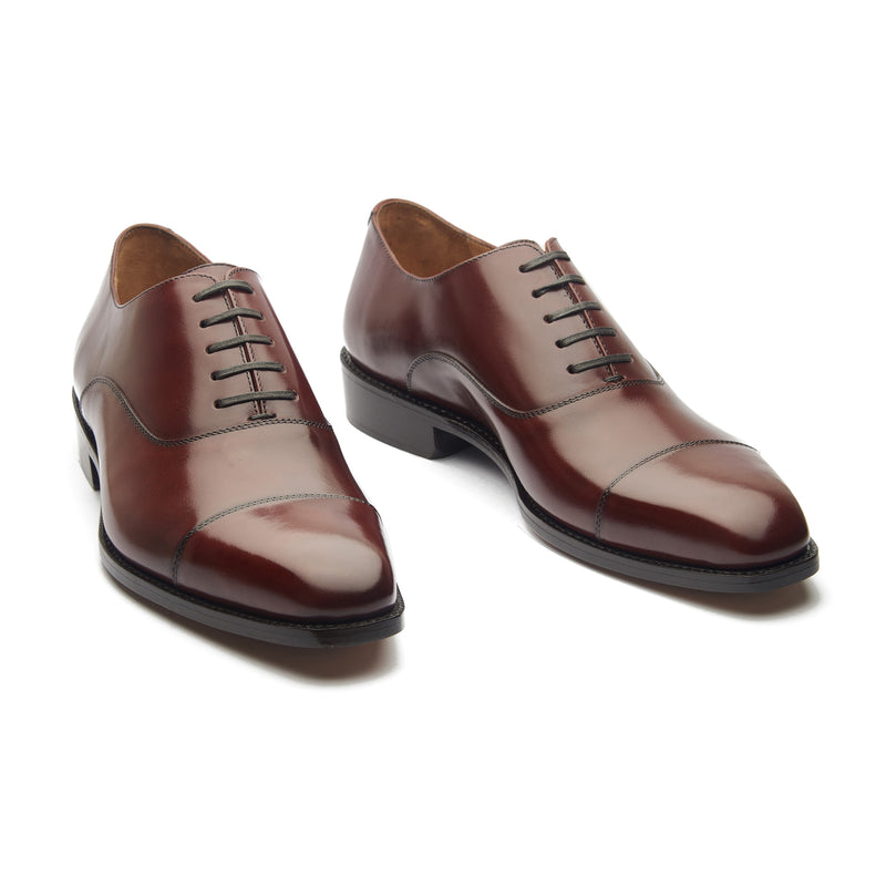 Oscar, Cap-toe Oxford - London Tan Aniline Calf | Classics