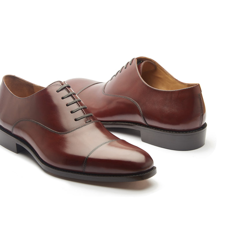 Oscar, Cap-toe Oxford - London Tan Aniline Calf | Classics