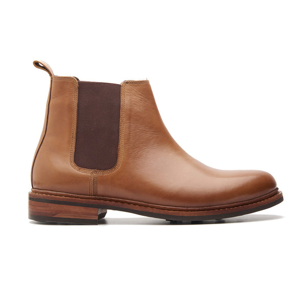 Harley, Chelsea Boot - Natural Tan | Hand Welted Stout Boots