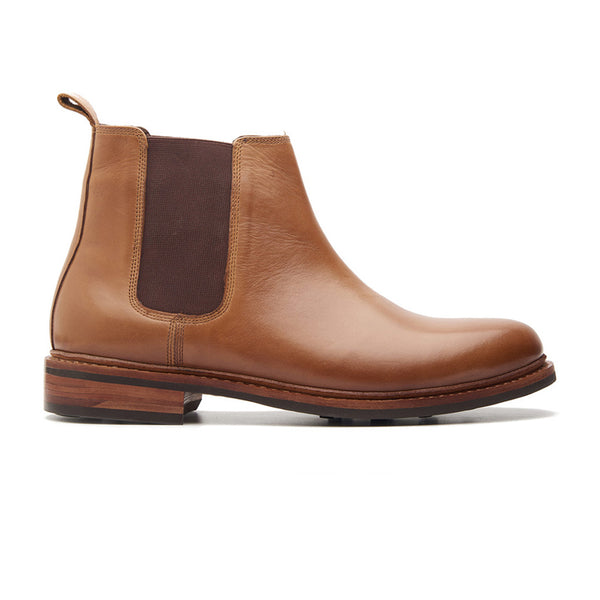 Harley, Chelsea Boot - Natural Tan | Hand Welted Stout Boots
