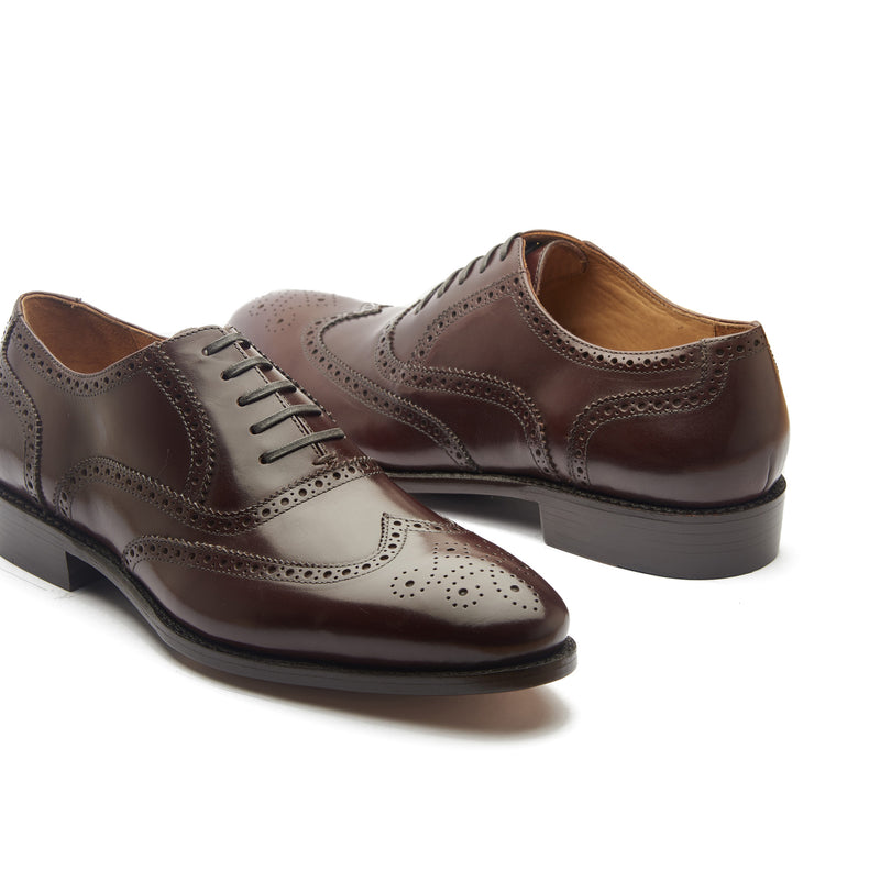 Marcell, Full Brogue Oxford - Rosewood Brown | Classics