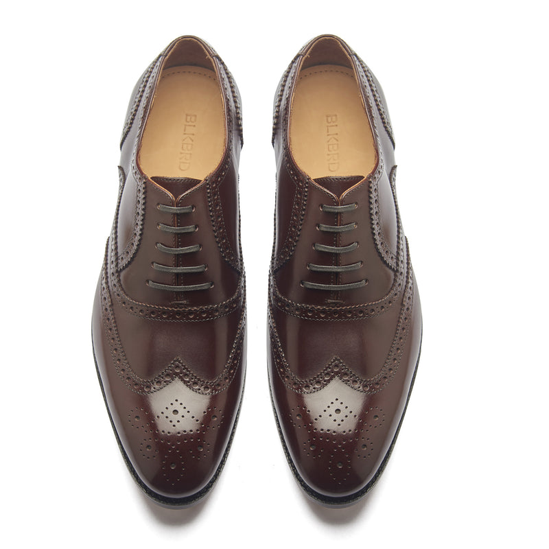 Full brogue oxford shoes on sale