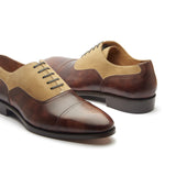 Enzo, Contemporary Balmoral - Brown Museum Calf | Hand Welted Contemporary Classics