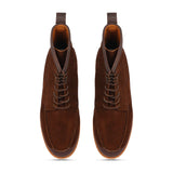 IOWA, Mocassin Boot - Thick Brown and Corduroy Suede | Boots 3.0