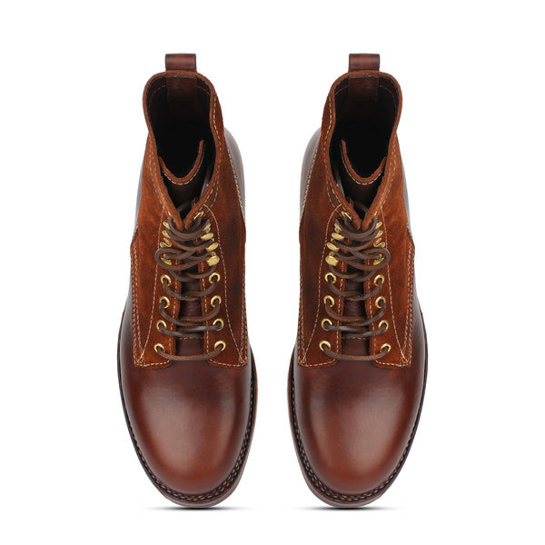 Dakota, Logger Style Derby Boot - Thick Copper | Boot 3.0