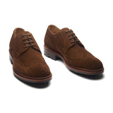 Rudolph, Wingtip Derby - Snuff Repello Suede | New Age