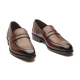 Rocco, Penny Loafer - Horween Hatch-grain | Contemporary Classics