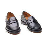 Niagara, Norwegian Split Toe Loafer - Black Chromexcel | Goodyear Welted