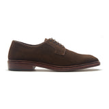 Luke, Unlined Blucher - Brown Repello Suede | Summer Classics